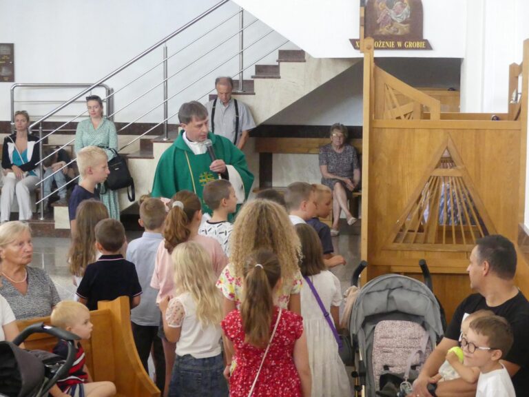 Msza św. z udziałem dzieci
