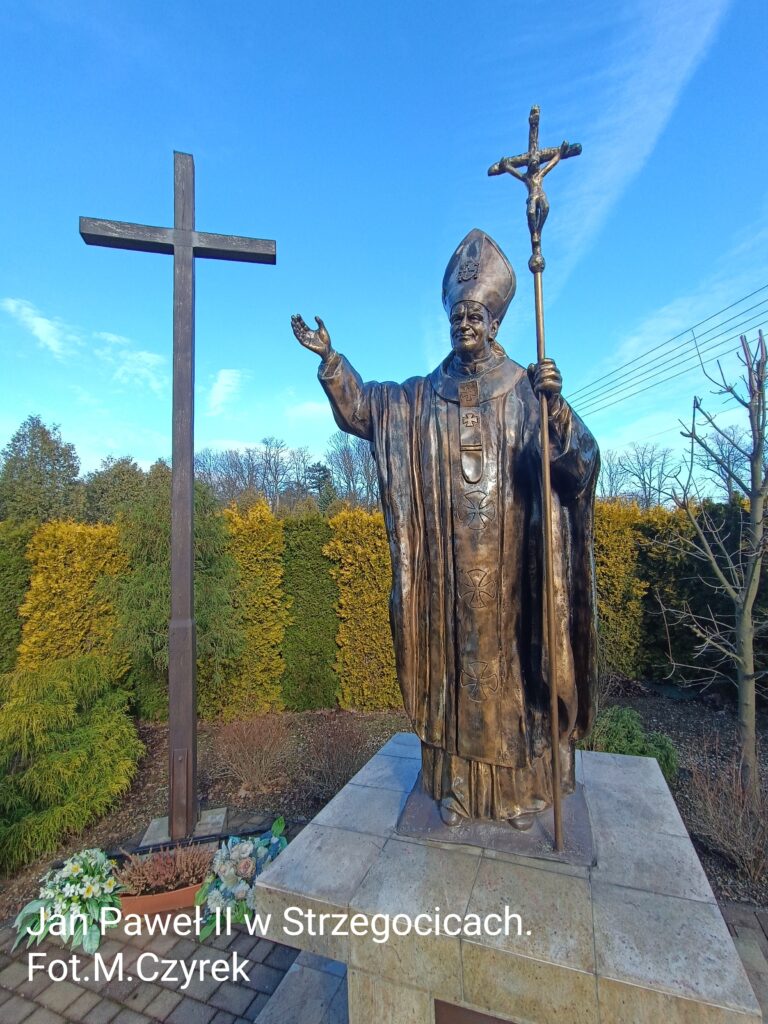 Jan Paweł II fundacji p. Aniołów z Pilzna w Strzegocicach