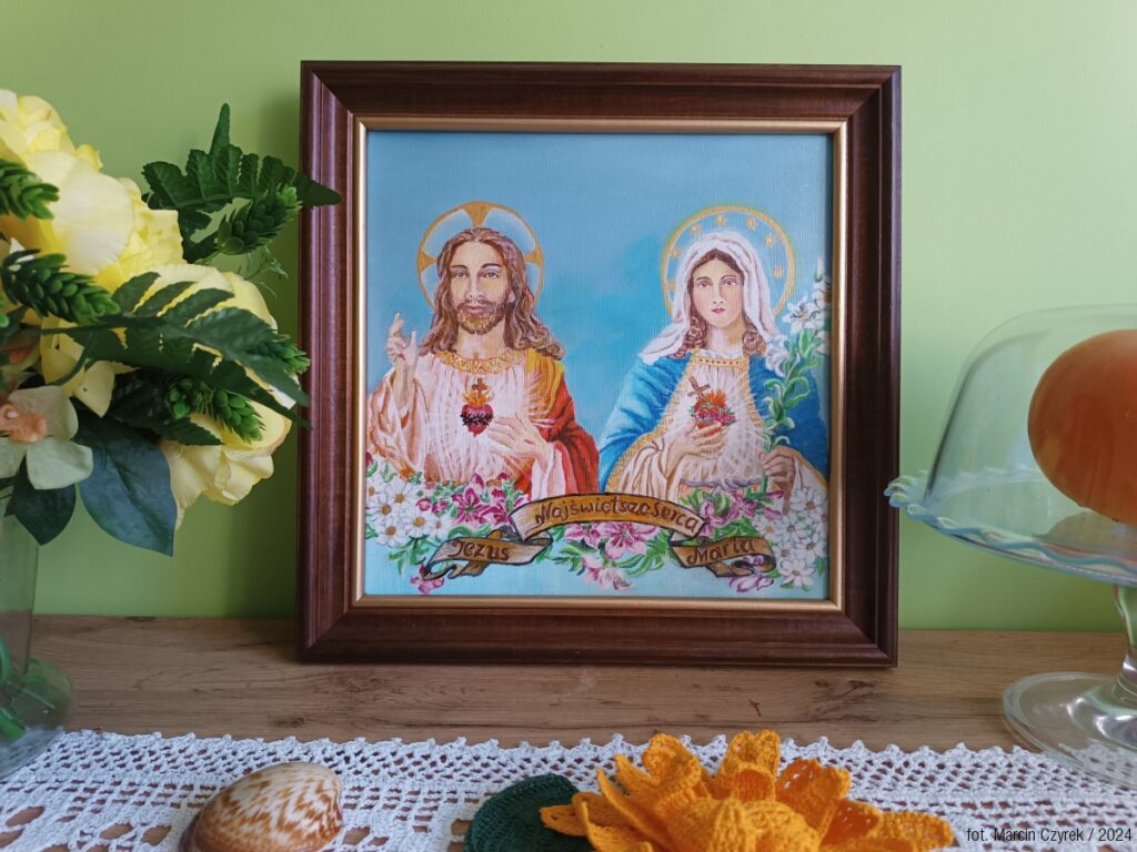 Najświętsze serca Jazus i Maria